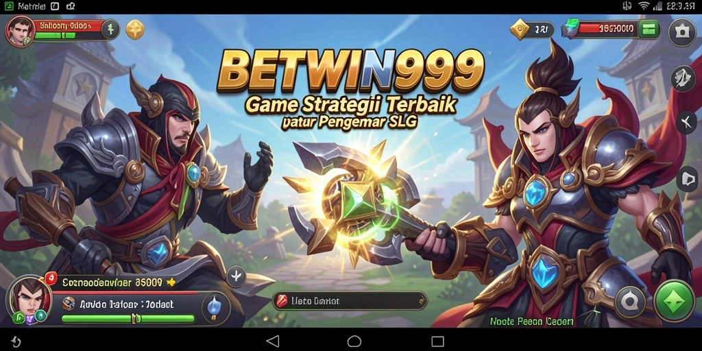 Tampilan gameplay menarik dari BETWIN999 yang menampilkan strategi SLG.