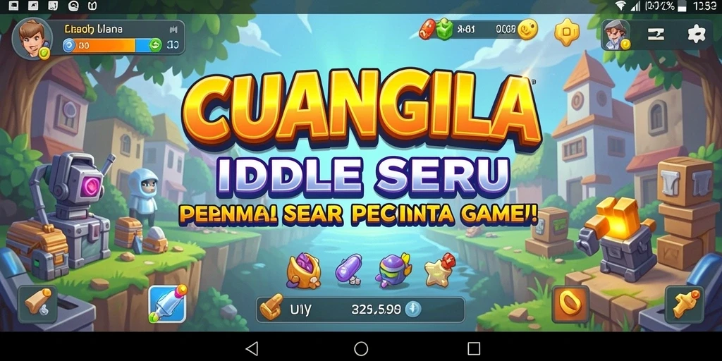 Tampilan gameplay CUANGILA yang menyenangkan dan menghibur.