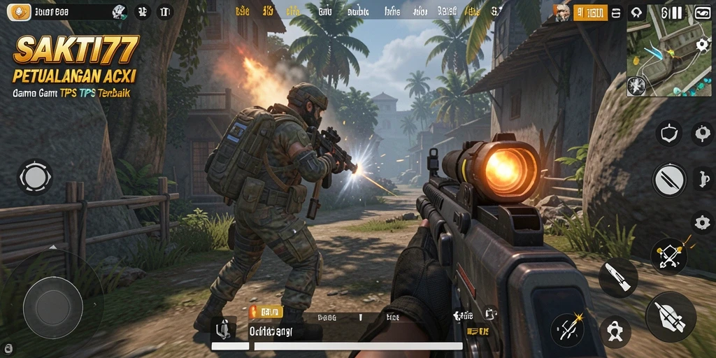 Tampilan menakjubkan dari gameplay SAKTI77 yang mendebarkan.