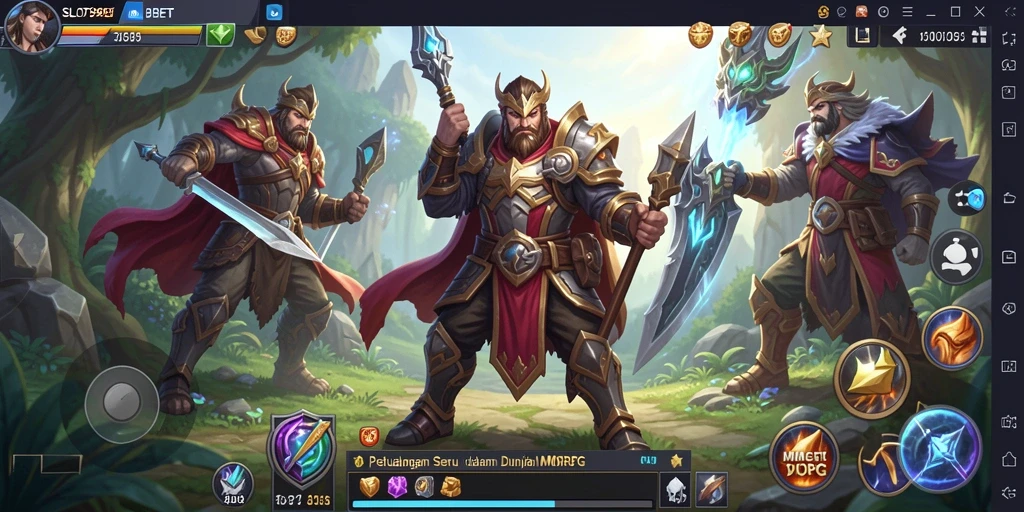Tampilan gameplay SLOT99BET yang seru dan penuh tantangan di dunia MMORPG.