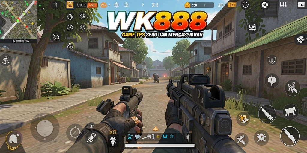 Tampilan gameplay menegangkan dari WK888 yang penuh aksi.