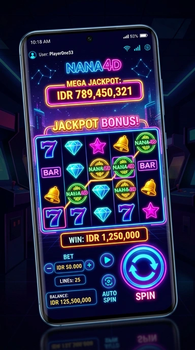 Screenshot unduhan aplikasi di platform nana4d.